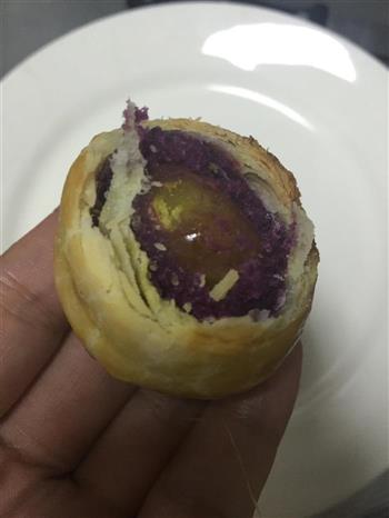 紫薯蛋黄酥的做法图解25