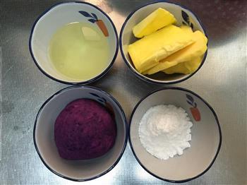 紫薯蛋黄酥的做法图解6