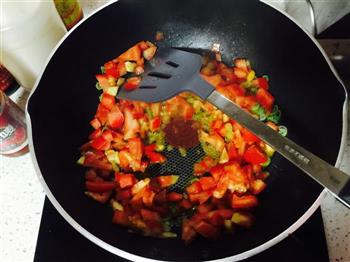 西红柿炒金针菇的做法步骤5