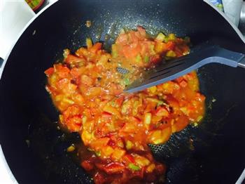 西红柿炒金针菇的做法步骤7