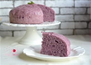 紫薯发糕的做法步骤13