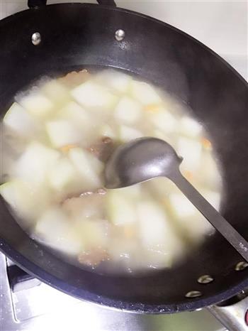 潮汕萝卜干虾肉冬瓜汤的做法图解4