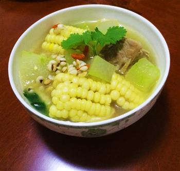 冬瓜玉米排骨汤的做法图解7