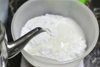 流沙奶黄冰皮月饼的做法步骤4