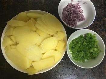 青葱土豆泥的做法步骤3
