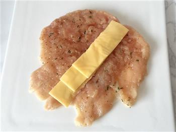 层层包裹的诱惑滋味-培根奶酪鸡肉卷的做法图解5
