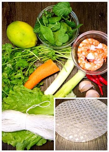 越南鲜虾春卷的做法步骤1