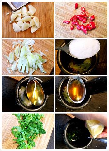 越南鲜虾春卷的做法步骤3