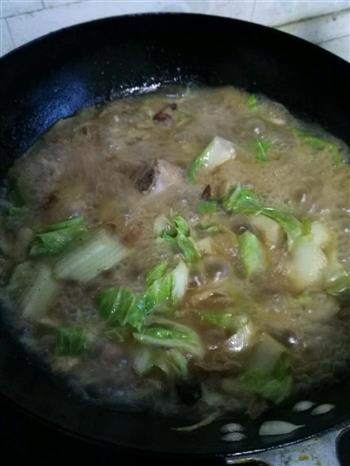 排骨大白菜炖粉条-最爱东北炖的做法步骤4