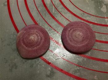 抹茶酥、紫薯酥玛丽酥的做法步骤17