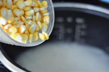 南瓜玉米糯米粥的做法步骤6