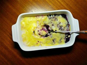 芝士焗紫薯泥 和 芝士焗培根饭的做法步骤3