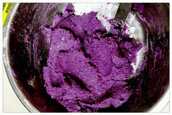 椰香紫薯糕的做法步骤6