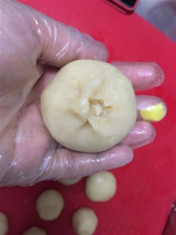 清真苏式月饼-桂花糯米团的做法步骤14