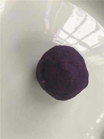 紫薯酸奶球的做法步骤3