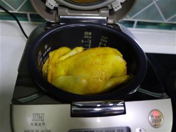 电饭锅版盐焗鸡的做法步骤6
