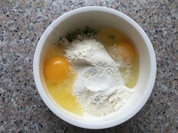 鸡蛋黄瓜煎饼的做法步骤4