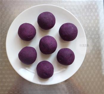 紫薯环形面包的做法步骤5