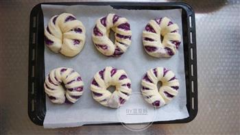 紫薯环形面包的做法步骤8