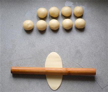 平底锅版榨菜鲜肉月饼的做法步骤8