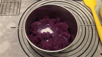 紫薯冰皮月饼的做法图解3