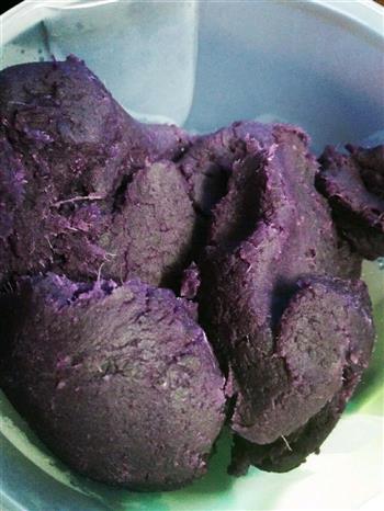 紫薯月饼刚柔阁的做法图解3
