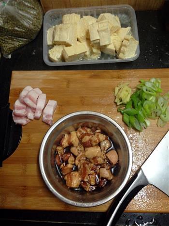 白菜豆腐炖粉条的做法图解2