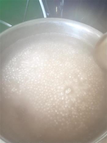 酸奶水果西米露的做法步骤2