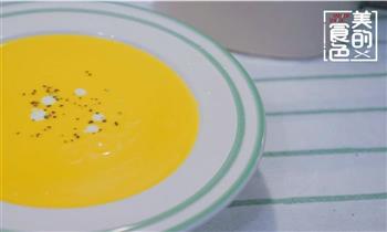 奶油南瓜浓汤的做法步骤12