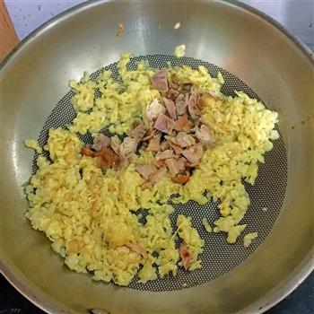 鸡肉鸡蛋炒饭的做法步骤4