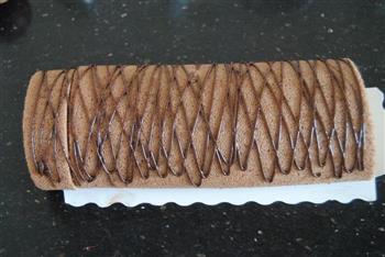 玫瑰巧克力蛋糕卷的做法图解16
