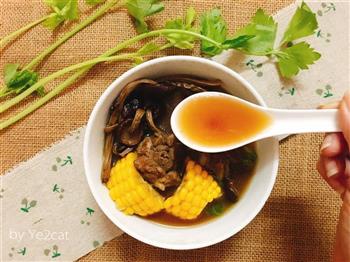 茶树菇玉米排骨汤的做法步骤5