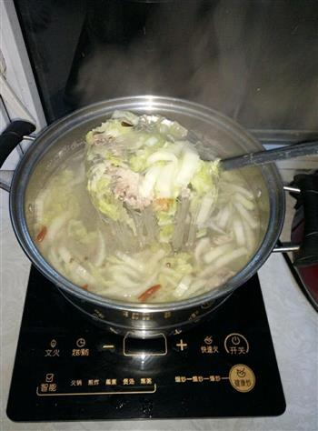 白菜粉条羊肉汤的做法步骤10