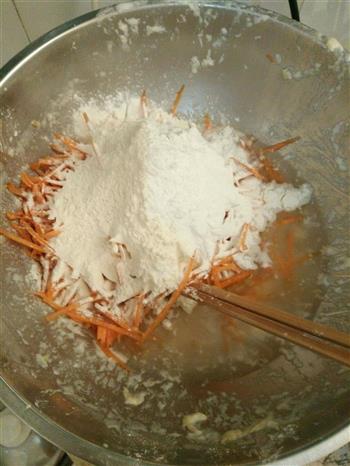 胡萝卜饼的做法步骤2