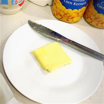 玉米浓汤 零失误早餐料理的做法步骤2