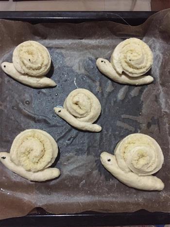 全麦椰蓉蜗牛面包的做法图解5