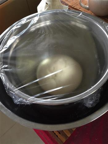 三文鱼油菜米糕-o腻腻宝的辅食的做法步骤3