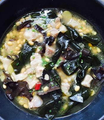 海带黄豆排骨汤的做法步骤10