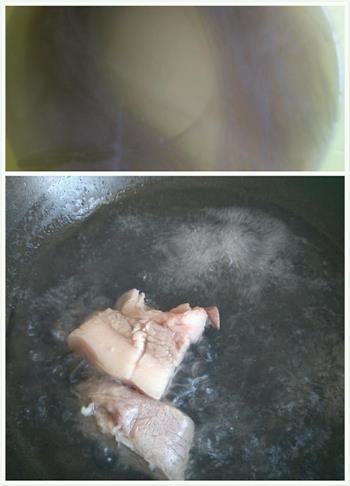 猪肉白菜炖粉条的做法步骤2