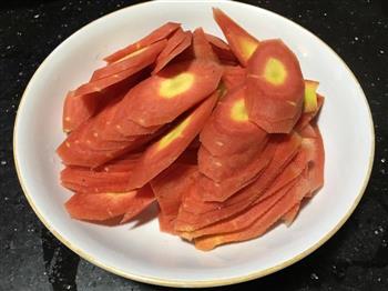 春笋-胡萝卜炒肉丝的做法图解2