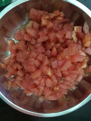 番茄肉酱面的做法步骤4
