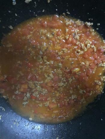 番茄肉酱面的做法步骤5