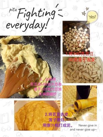 自制桃山皮月饼的做法步骤1