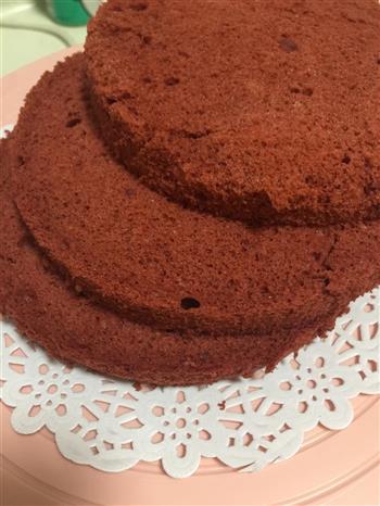 红丝绒黑森林蛋糕的做法步骤11