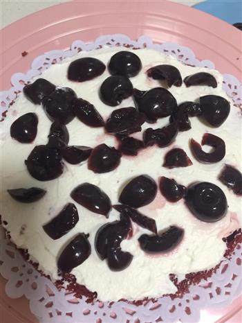 红丝绒黑森林蛋糕的做法图解16