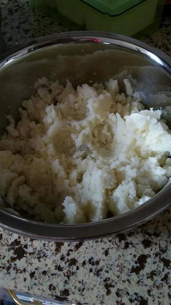 小白菜土豆泥的做法步骤3