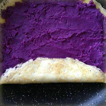 紫薯蛋卷的做法步骤5