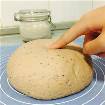 无油低脂燕麦面包的做法步骤7