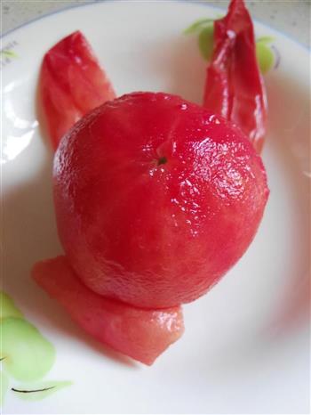 番茄虾仁蒸水蛋的做法步骤1