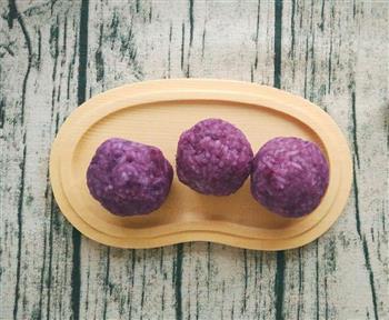 国庆大红大紫，红烧狮子头-紫薯饭团便当的做法图解10